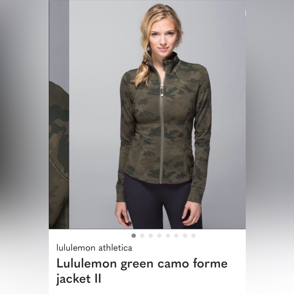 Very Rare Lululemon Athletica Rare Forme Jacket Very Rare Lululemon Athletica Rare Forme Jacket